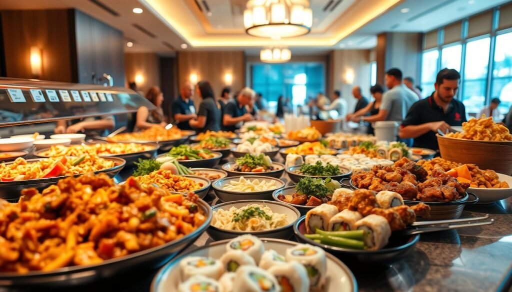 California buffet experience