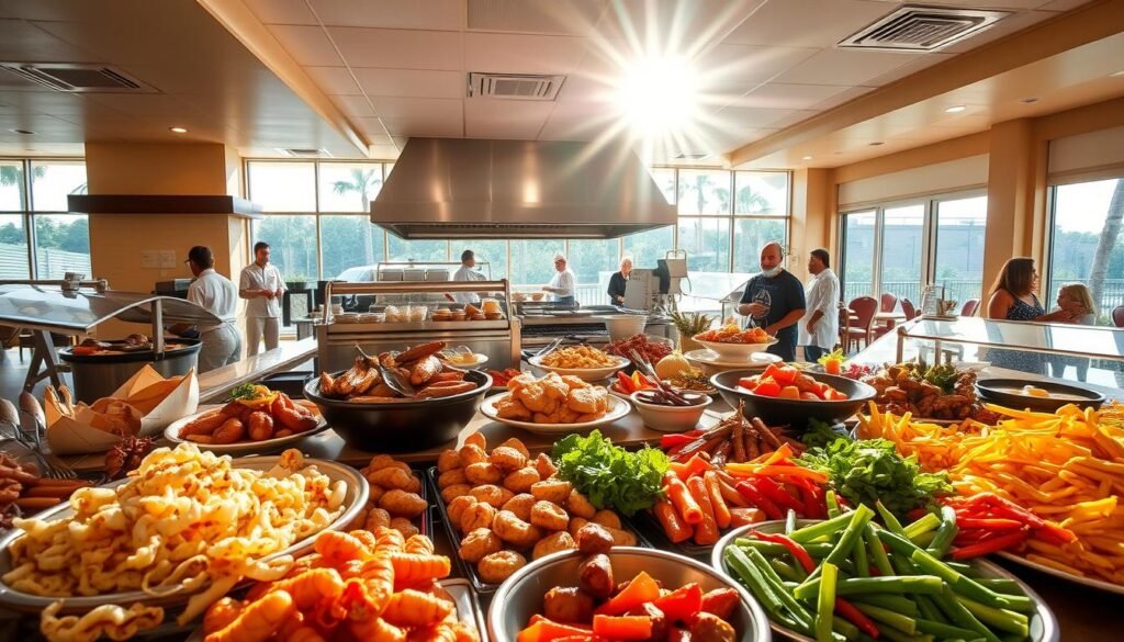 California buffet experience