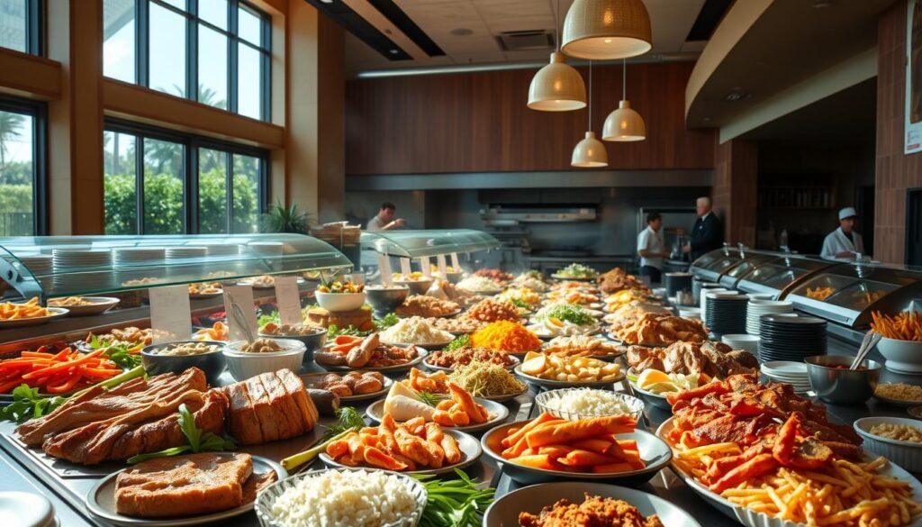 California buffet options