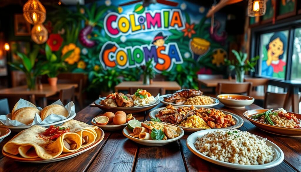 Colombian dishes in Illinois