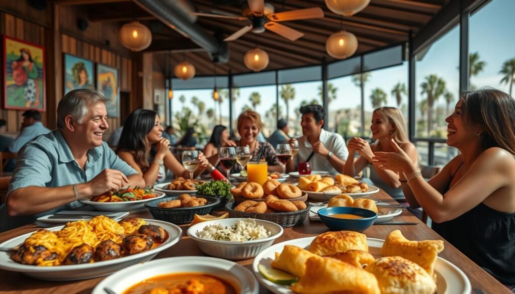 Colombian food experience in California