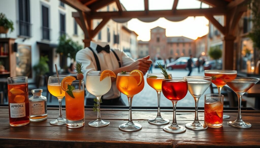 Italian inspired cocktails