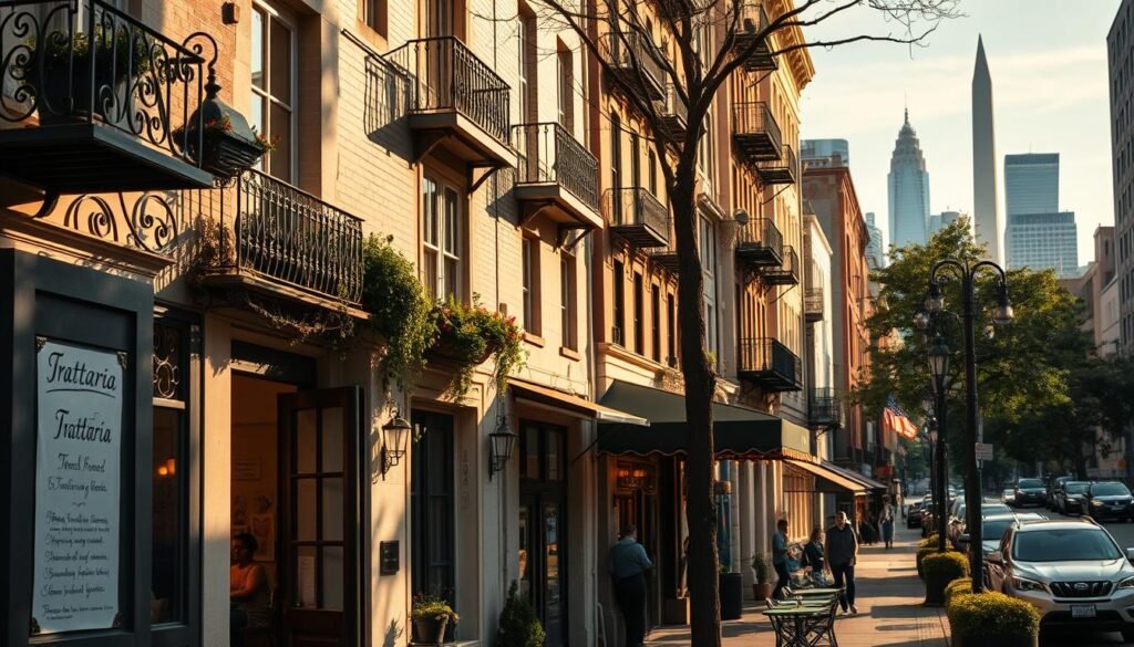 Italian trattorias in Washington DC