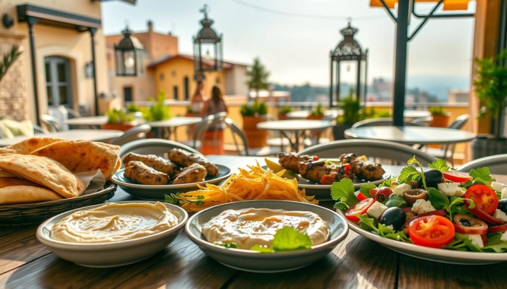 Mediterranean halal options