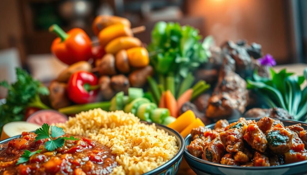 Nigerian-Californian fusion cuisine
