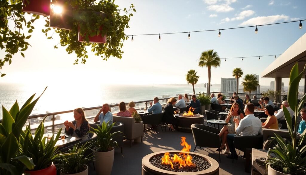 San Diego rooftop dining