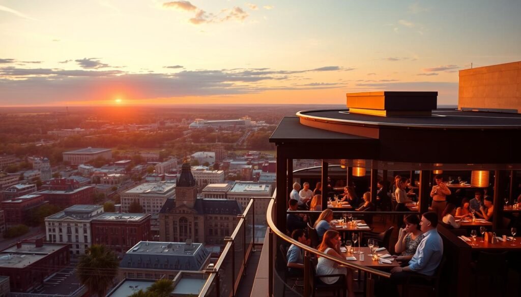 Southern Illinois skyline dining