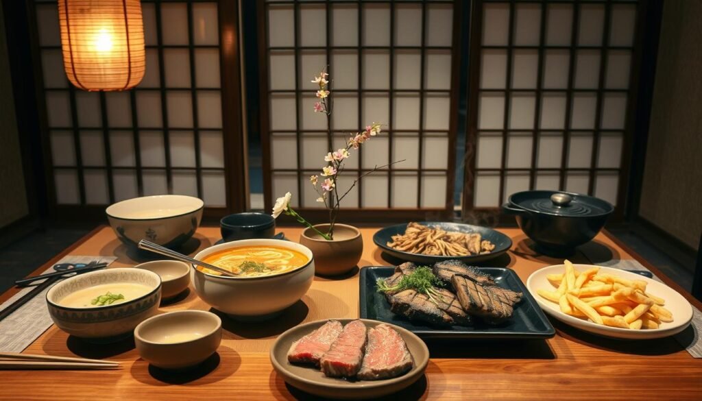 authentic Japanese cuisine