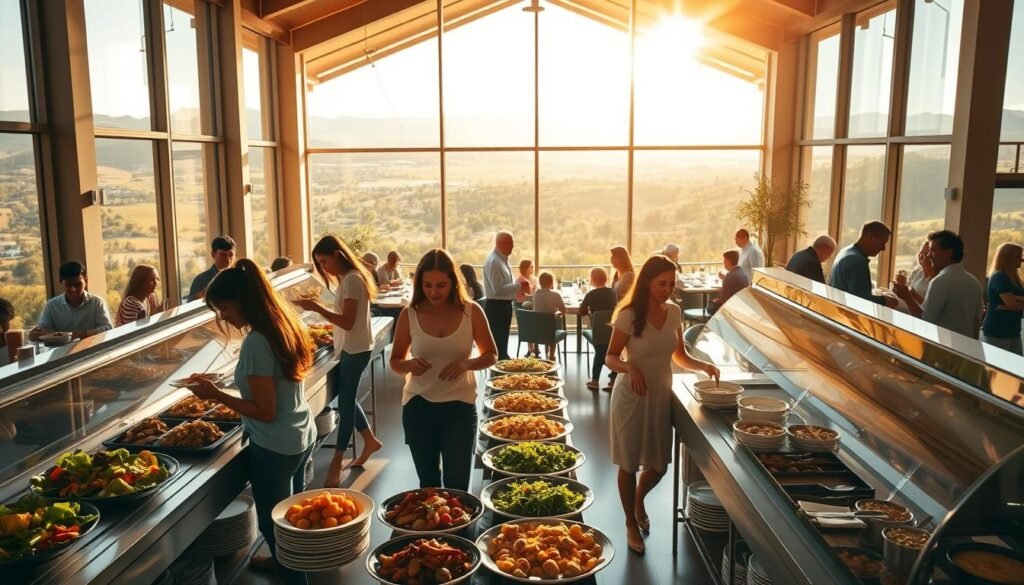 buffet restaurant california