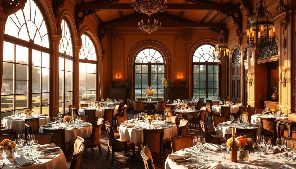 exclusive dining establishment California