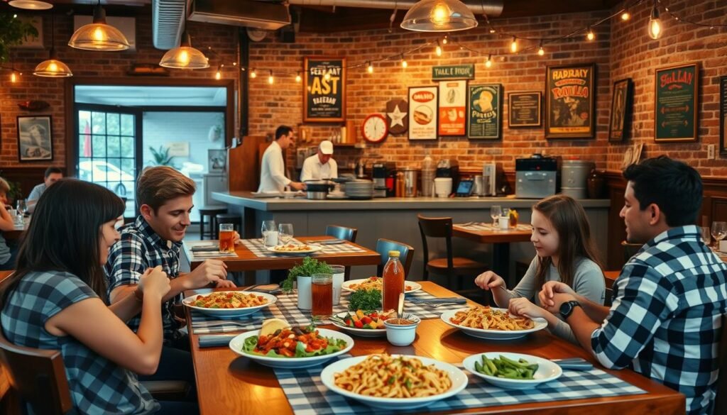 family-friendly Italian dining