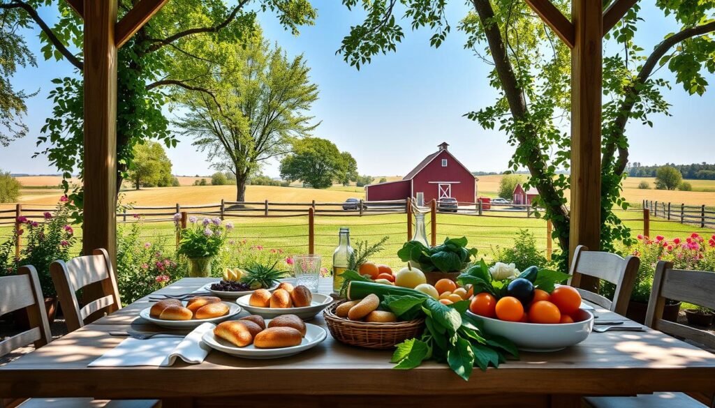 farm-to-table brunch in Illinois