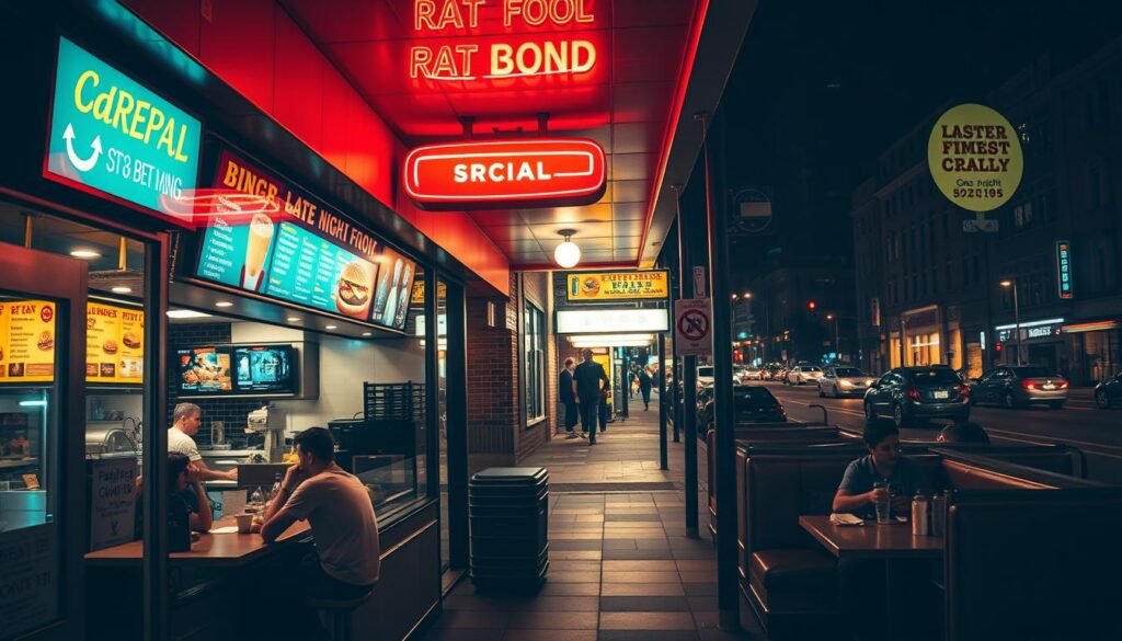 fast food open late