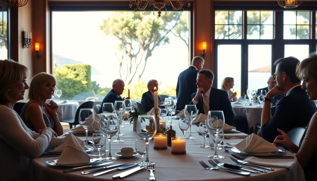 fine dining etiquette California