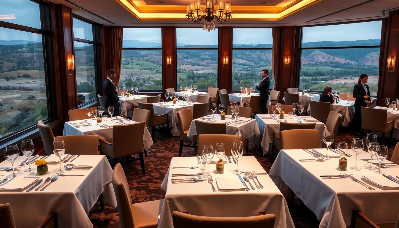 fine dining restaurant california