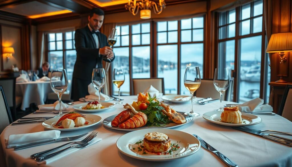 fine dining seafood
