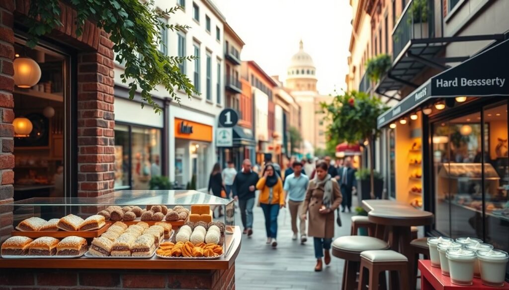 halal dessert spots in Illinois