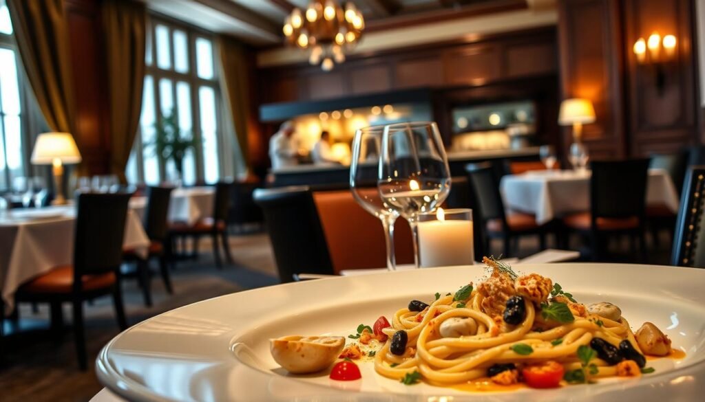 italian fine dining experience