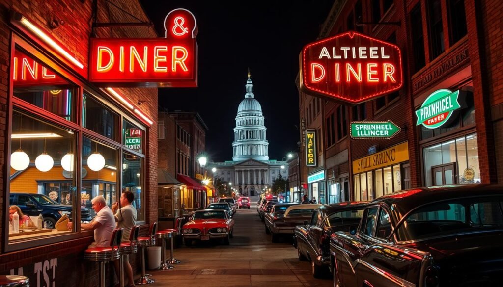 late-night dining Springfield Illinois