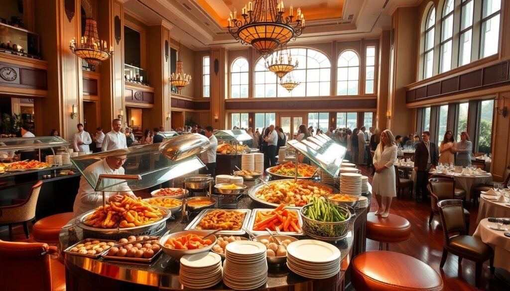 luxury buffet california