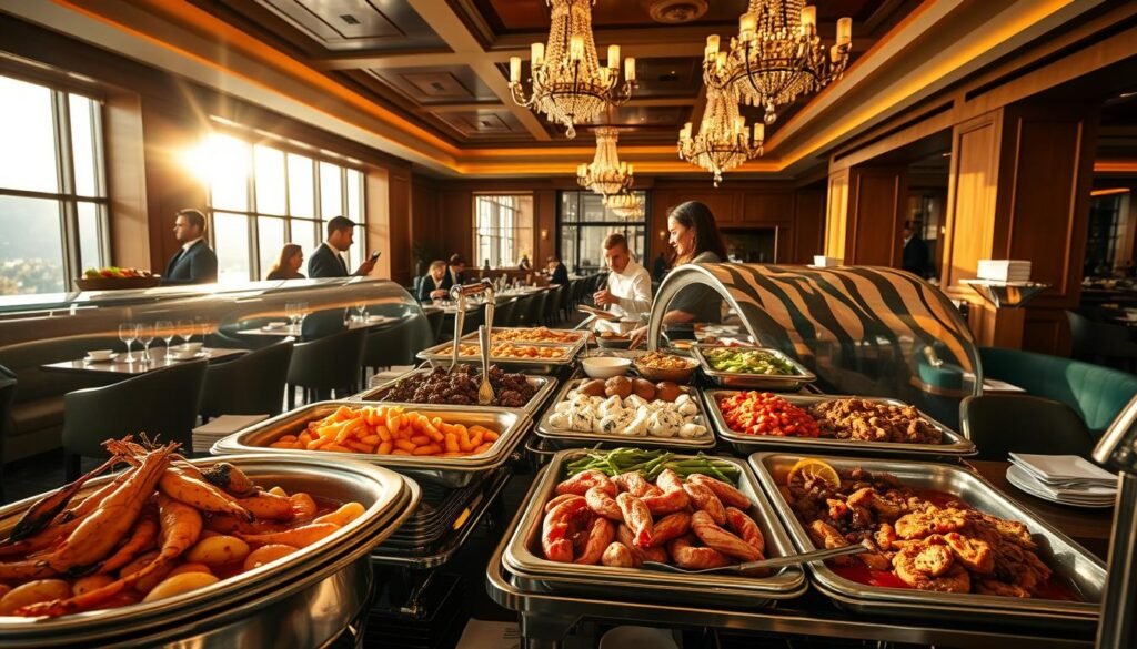 luxury buffet california