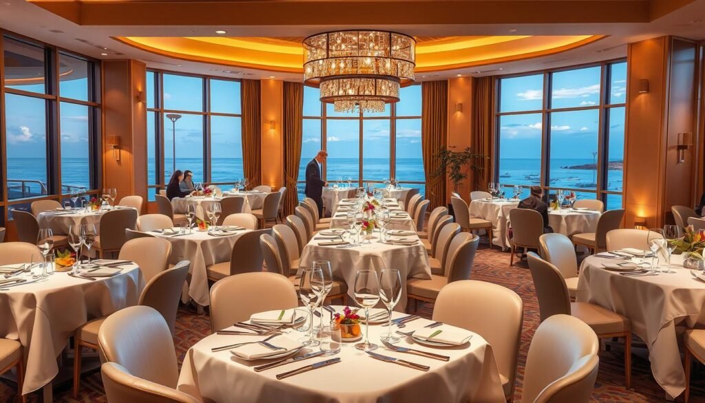 luxury dining experience California