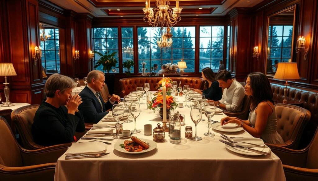 luxury dining experience California