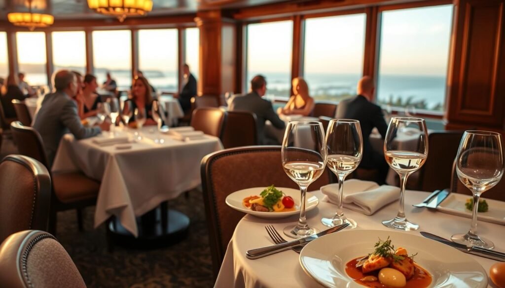luxury dining experience California