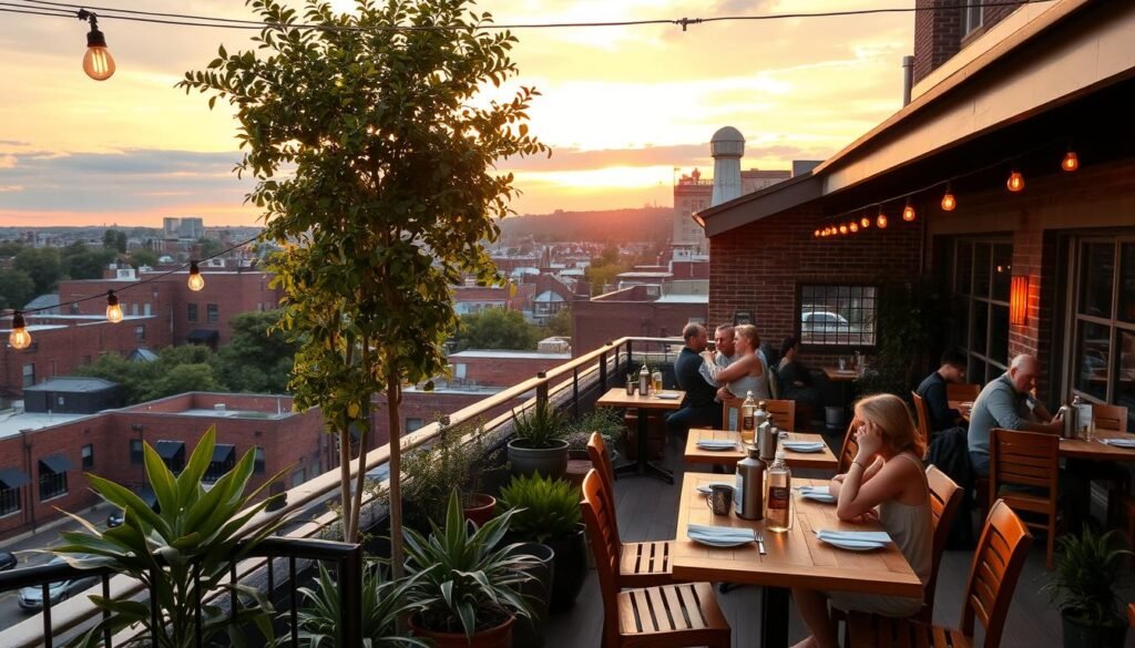 rooftop dining options in suburban Chicago