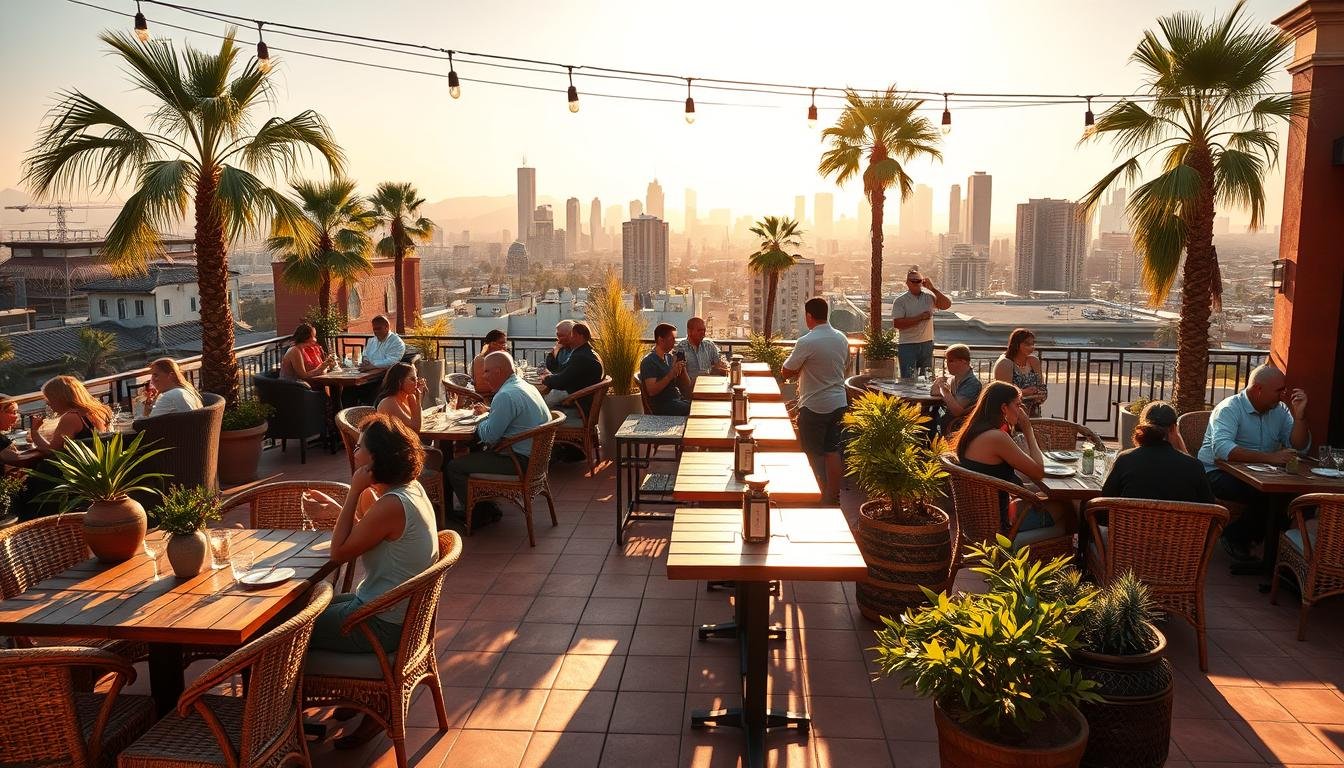 rooftop restaurant california