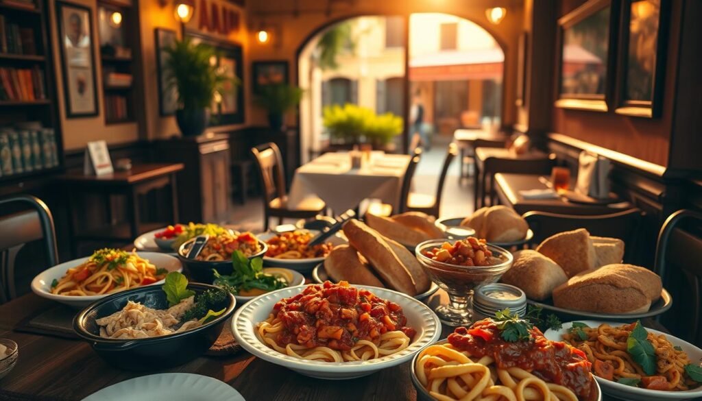 seasonal dishes Italian restaurant