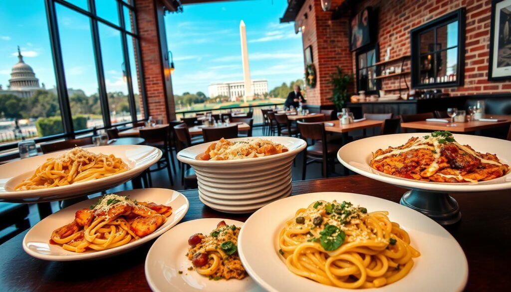 signature pasta dishes in DC Italian restaurants