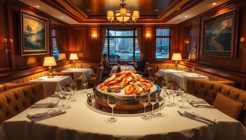 upscale French restaurant