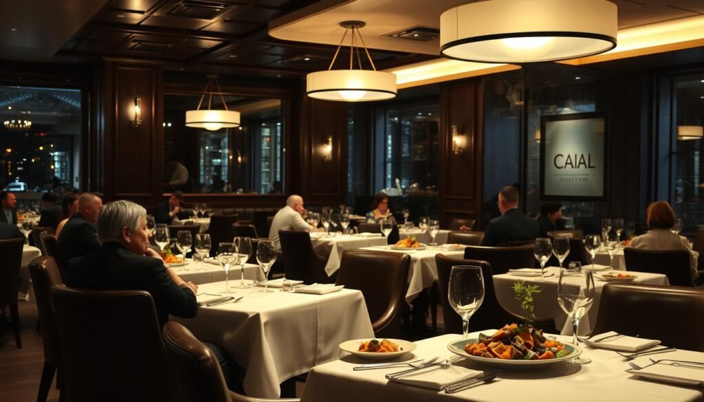 upscale halal dining