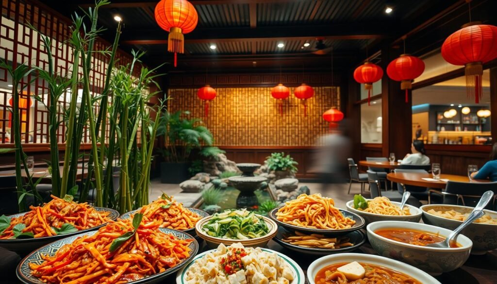 vegetarian Chinese cuisine